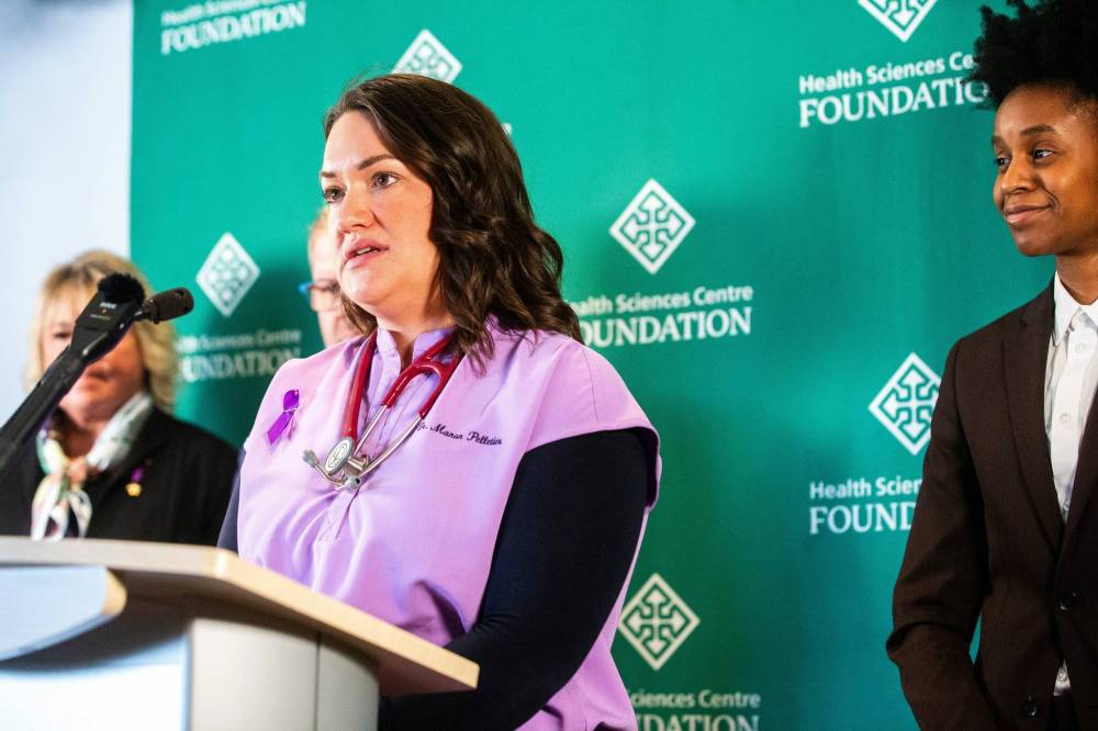 The monitoring and surgical step-down recovery units are steps toward offering those surgeries for adults at HSC, says the hospital's chief medical officer Dr. Manon Pelletier. (Mikaela MacKenzie / Free Press)