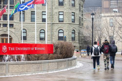 MIKAELA MACKENZIE / FREE PRESS
                                The University of Winnipeg cancelled classes after a network outage disrupted access to course materials and contact information.