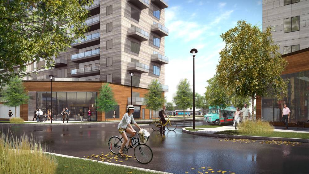SUPPLIED
Renderings of the Parker lands development
