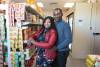 RUTH BONNEVILLE / FREE PRESS
African Varieties Store owners Wuraola and Sejiro Giwa at their shop at 1100 Concordia Ave. The Nigerian couple decided to open a grocery store that caters to the growing African community
in part to assist newcomers maintain a link to their birthplace and find specialty food from home