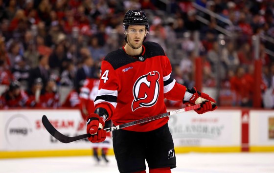 The Jets also acquired right-shot defenceman Colin Miller from the Devils. (Noah K. Murray / The Associated Press files)