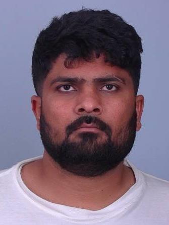 Harshkumar Patel, 28, has pleaded not guilty to multiple charges in the deaths of an Indian family who died of exposure while crossing the Canada-U.S. border in January 2022. (Sherburne County Sheriff)