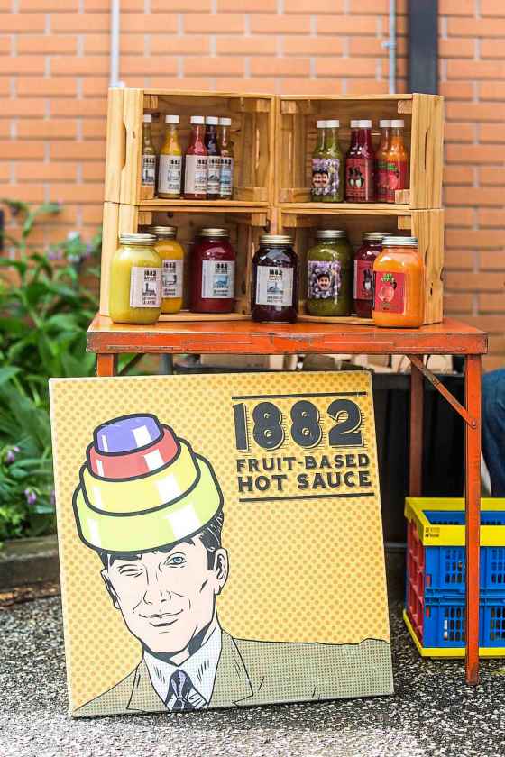 1882 Fruit-Based Hot Sauce is one of many local producers of spicy condiments. (Mikaela MacKenzie / Free Press files)