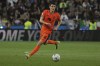 Inter Milan's Benjamin Pavard controls the ball during the Italian Serie A soccer match between Udinese and Inter at the Bluenergy Stadium in Udine, Italy, Monday, April 8, 2024. (Andrea Bressanutti/LaPresse via AP)