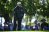 Shane Lowry, of Ireland, watches his tee shot on the fourth hole during second round at the Masters golf tournament at Augusta National Golf Club Friday, April 12, 2024, in Augusta, Ga. (AP Photo/Matt Slocum)
