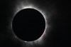 FILE - The moon covers the sun during a total solar eclipse, as seen from Fort Worth, Texas, Monday, April 8, 2024. (AP Photo/LM Otero)