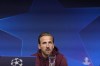 Bayern's Harry Kane attends a news conference in Munich, Germany, Tuesday, April 16, 2024, ahead of the Champions League quarter final second leg soccer match between FC Bayern Munich and Arsenal. (AP Photo/Matthias Schrader)