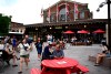 The ByWard Market is seen in Ottawa, on Friday, June 23, 2023. Inflation on restaurant prices has been outpacing grocery inflation for months, a sign that restaurant owners continue to face price pressures, said Restaurants Canada. THE CANADIAN PRESS/Justin Tang
