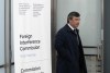 Conservative MP for Wellington-Halton Hills Michael Chong leaves the Public Inquiry Into Foreign Interference in Federal Electoral Processes and Democratic Institutions after appearing as a witness, Wednesday, April 3, 2024 in Ottawa. Chong is urging a federal inquiry to refrain from making final conclusions about the integrity of the last two general elections, saying it is too early to do so. THE CANADIAN PRESS/Adrian Wyld