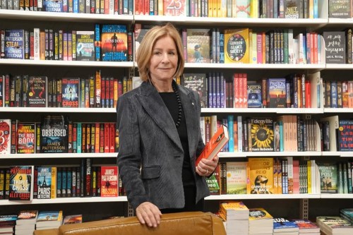 Indigo CEO Heather Reisman poses for a portrait at the retailer's new location in Toronto, Thursday, Oct. 26, 2023. THE CANADIAN PRESS/Chris Young