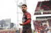 There was a welcome sighting of Toronto FC star Lorenzo Insigne running with a trainer Friday while the rest of the team warmed up at BMO Field. &nbsp;Insigne gestures during MLS action against Charlotte FC in Toronto, Saturday, March 9, 2024. THE CANADIAN PRESS/Chris Young