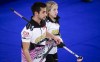 Kadriana Lott and Colton Lott continued their winning ways with an 8-3 victory over Czechia's Zuzana Paulova and Tomas Paul on Sunday at the world mixed doubles curling championship. Lott and Lott discuss strategy as they play Team Schmiemann/Morris at the Canadian Mixed Doubles Curling Championship in Calgary, Alta., Wednesday, March 24, 2021. THE CANADIAN PRESS/Jeff McIntosh