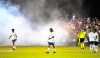 Simcoe County Rovers FC players are shown at the League1 Ontario championship game Sept. 2, 2023, at the Ontario Soccer Centre in Vaughan, Ont. Simcoe defeated Scrosoppi FC 4-2. THE CANADIAN PRESS/HO-League1 Ontario-Paul Hendren **MANDATORY CREDIT**