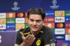 Dortmund's head coach Edin Terzic talks to the media at a press conference prior the Champions League semifinal first leg soccer match between Borussia Dortmund and Paris Saint-Germain at the Signal-Iduna Park in Dortmund, Germany, Tuesday, April 30, 2024. (AP Photo/Martin Meissner)