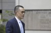 Changpeng Zhao, the founder of Binance, the world’s largest cryptocurrency exchange, enters the Federal Courthouse in Seattle Tuesday, April 30, 2024. Prosecutors are asking a judge on Tuesday to give Zhao a three-year prison term for allowing rampant money laundering on the platform. He pleaded guilty and stepped down as Binance CEO in November as the company agreed to pay $4.3 billion to settle related allegations. (Ellen M. Banner /The Seattle Times via AP)