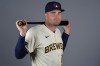 Tyler Black of Milwaukee Brewers in a 2024 photo. THE CANADIAN PRESS/AP-Matt York