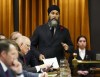 NDP Leader Jagmeet Singh says his party will support the federal budget, ending any speculation that the party could pull out of its deal with the minority Liberal government. Singh rises during question period in the House of Commons on Parliament Hill in Ottawa on Wednesday, May 1, 2024. THE CANADIAN PRESS/Sean Kilpatrick