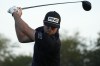 Stuart Macdonald, of Canada, tees off on the second hole during the third round of the Mexico Open golf tournament in Puerto Vallarta, Mexico, Saturday, Feb. 24, 2024. THE CANADIAN PRESS/AP-Fernando Llano