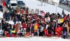 Family and supporters walk from Portage and Main to the Manitoba legislature to protest the provincial government's delay in searching a landfill for missing indigenous women, Friday, March 8, 2024. THE CANADIAN PRESS/John Woods