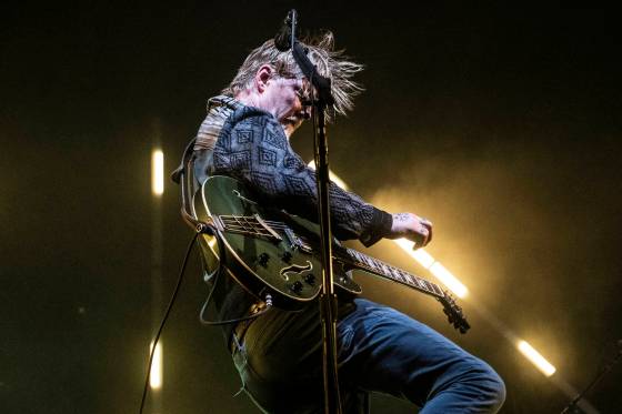 Josh Homme and his band Queens of the Stone Age return to the Canada Life Centre Friday. (Helle Arensbak / Ritzau Scanpix )