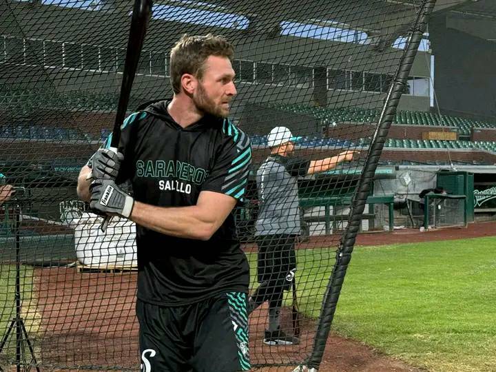 Facebook
                                Max Murphy say there’s a possibility he could return to the Goldeyes once the season in Mexico is over.