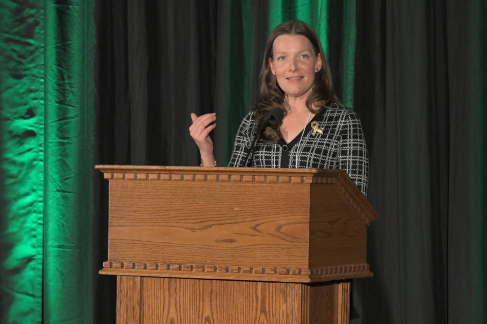 SUPPLIED
Environment and Climate Change Minister Tracy Schmidt defended the NDP’s $6.8-million budget for park-related capital investments.