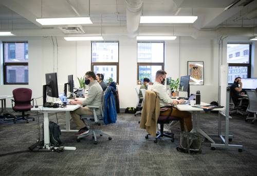 JESSICA LEE / FREE PRESS FILES
                                Neo Financial Technologies offices in 2021.