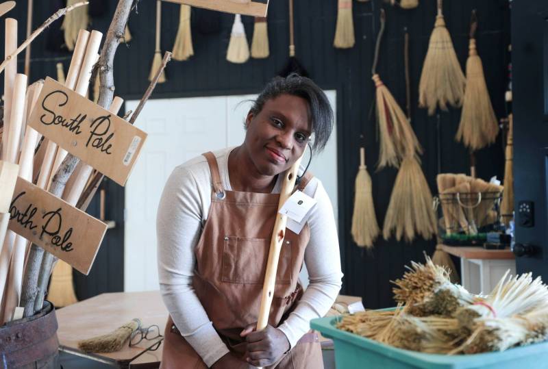 Amina Haswell, owner of Prairie Breeze, in Balmoral, Man. (Ruth Bonneville / Free Press)