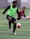MIKE DEAL / FREE PRESS
                                Valour FC midfielder Raphael Ohin is determined to help get the club to the playoffs for the first time this season.