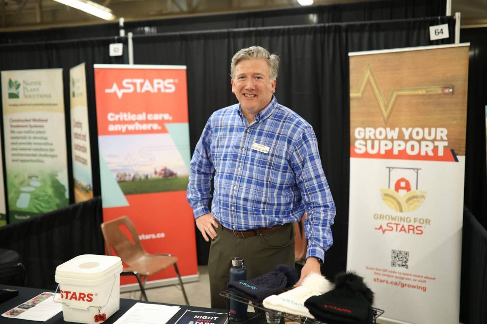 Tim Smith/The Brandon Sun
                                Dr. John Froh, Chief Medical Officer for STARS.