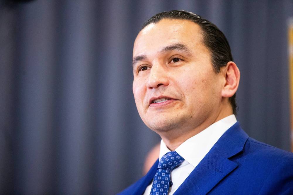 MIKAELA MACKENZIE / FREE PRESS FILES
Premier Wab Kinew said he wants U.S. lawmakers and organizations to get to know — and like — Manitoba.