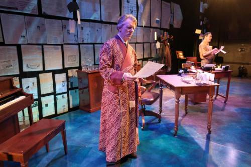 Ruth Bonneville / Free Press
                                Arne MacPherson (left) and Amitai Kedar play business partners separated by more than an ocean in Address Unknown.
