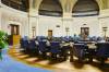RUTH BONNEVILLE / FREE PRESS FILES
                                The legislative chamber at the legislature is replete with history.
