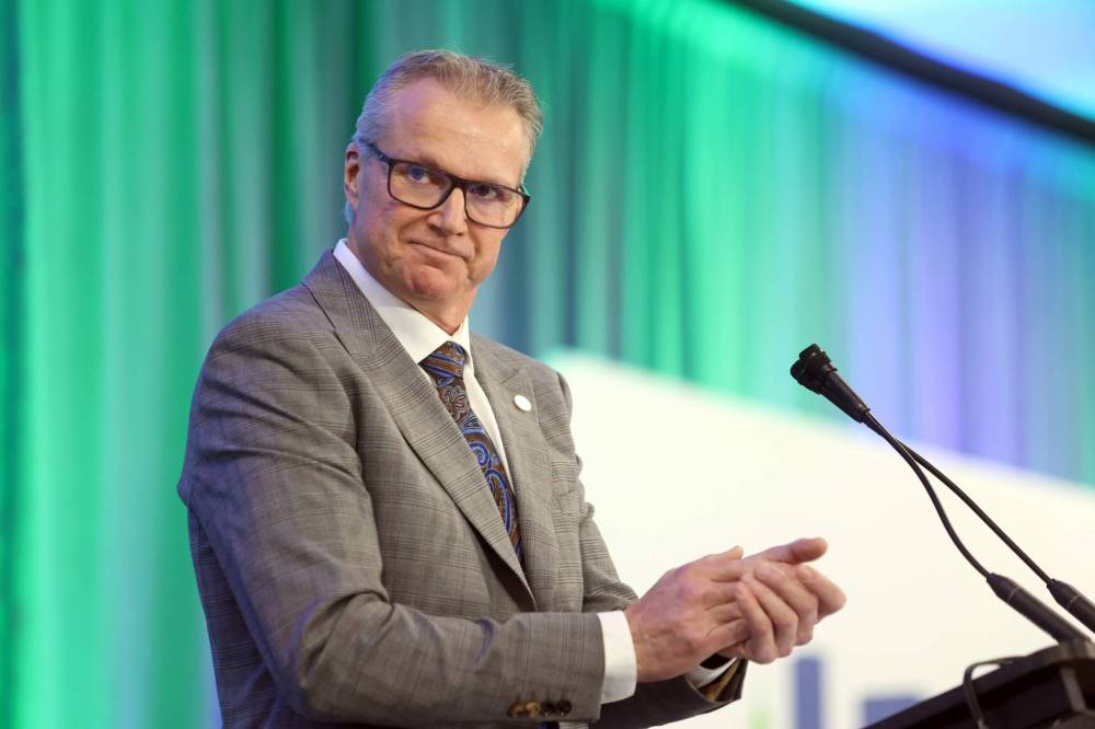 Matt Goerzen/The Brandon Sun Files
                                Kam Blight, Association of Manitoba Municipalities president.