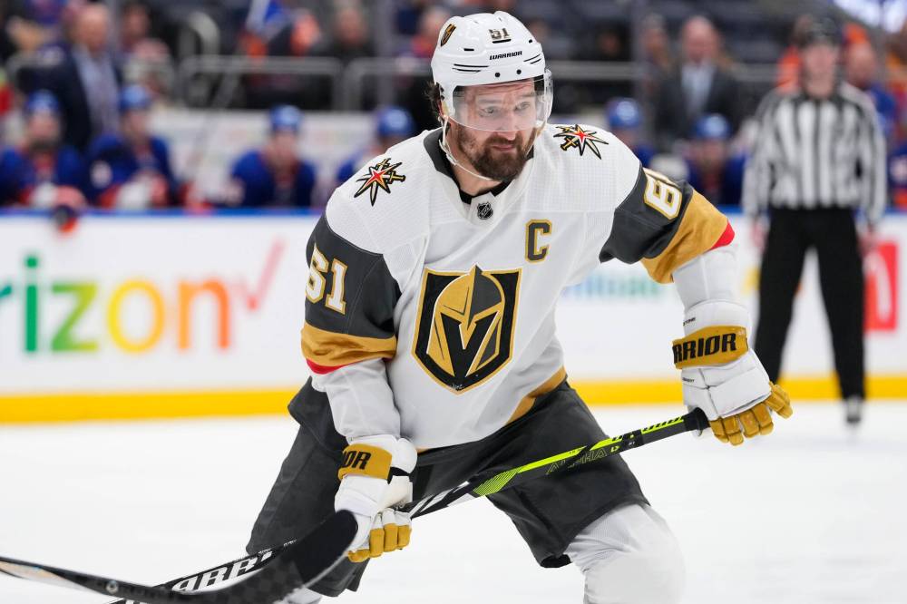 Frank Franklin II / The Associated Press files
                                Vegas Golden Knights’ Mark Stone 
                                Frank Franklin II / The Associated Press files
                                Captain Mark Stone has returned to active duty with the Golden Knights after a lengthy stint on the club’s injured list.