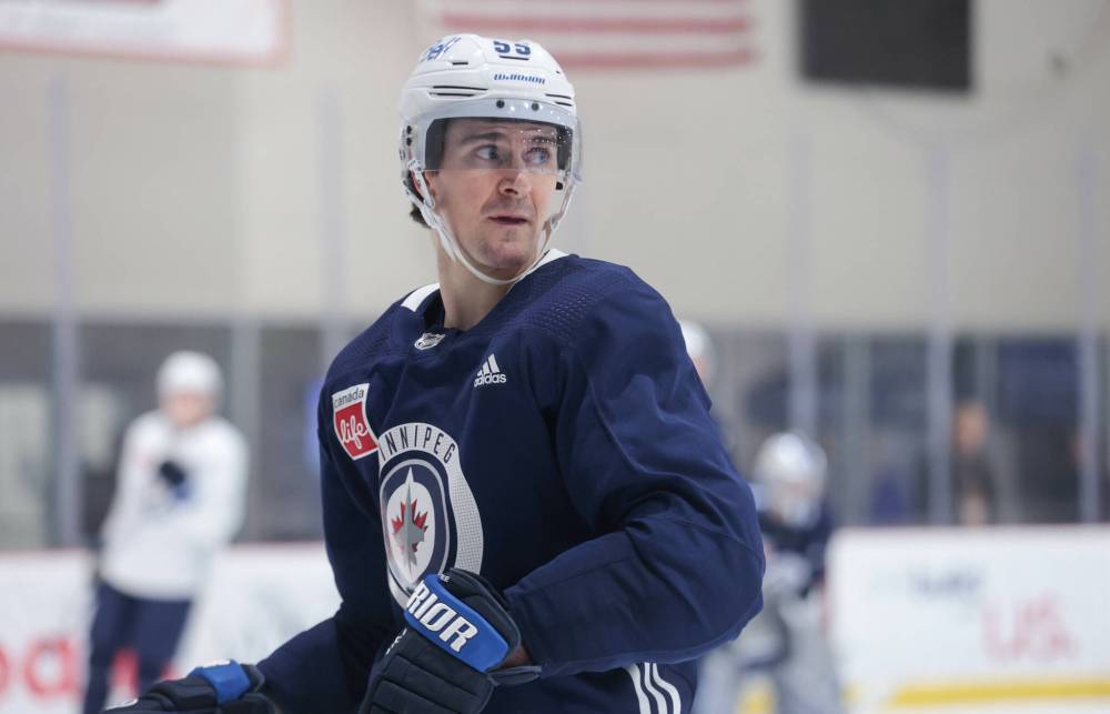 RUTH BONNEVILLE / FREE PRESS
“Every time you get to come to the playoffs, every year is a new year… and it doesn’t really compare,” said Jets centre Mark Scheifele.