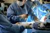 A transplant surgeon holds the kidney from a donor during surgery. (Laurie Skrivan / St. Louis Post-Dispatch files)