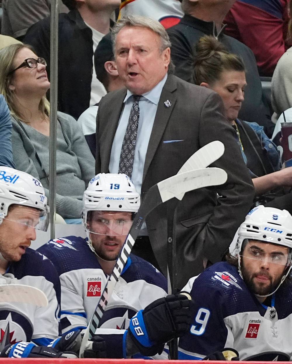 DAVID ZALUBOWSKI / THE ASSOCIATED PRESS FILES
                                Jets head coach Rick Bowness has plenty of fond memories of Bob Cole.