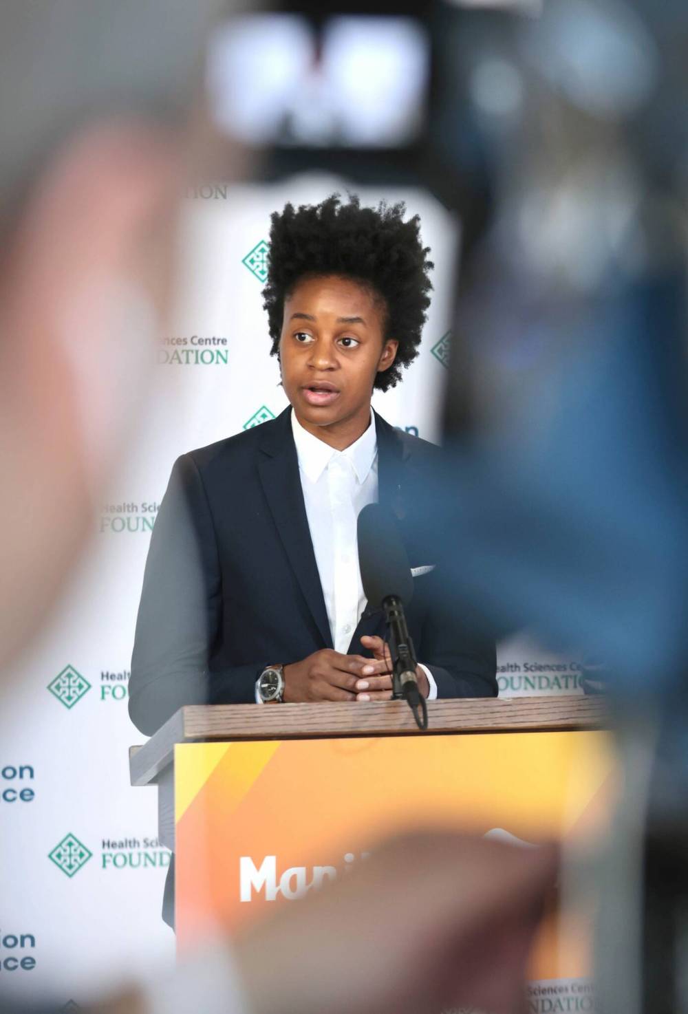 RUTH BONNEVILLE / FREE PRESS
                                Health Minister Uzoma Asagwara