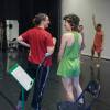 RUTH BONNEVILLE / FREE PRESS
                                Artistic director Jolene Bailie (left) and dancer Carol-Ann Bohrn prep for the season finale.