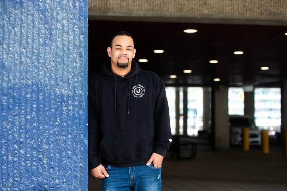 Daniel Hidalgo, whose personal medical information was breached last year, is calling for more transparency in the health-care system. (Mikaela MacKenzie / Free Press)