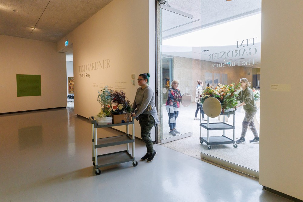 After the event wraps up Sunday, the flowers will be repurposed and delivered to CancerCare, hospitals and care homes throughout the city. (Mike Deal / Free Press)