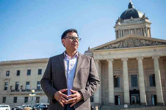 Chief Stan Bird of Peguis First Nation (Mikaela MacKenzie / Free Press)