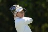 FILE - Nelly Korda watches her shot during the final round of the Chevron Championship LPGA golf tournament Sunday, April 21, 2024, at The Club at Carlton Woods in The Woodlands, Texas. Following two weeks off, Nelly Korda will be going for a record-setting sixth straight win in the Cognizant Founders Cup at the Upper Montclair Country Club. (AP Photo/Eric Gay, File)