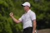 Rory McIlroy, of Northern Ireland, reacts after making birdie on the 16th hole during the final round of the PGA Zurich Classic golf tournament at TPC Louisiana in Avondale, La., Sunday, April 28, 2024. (AP Photo/Gerald Herbert)