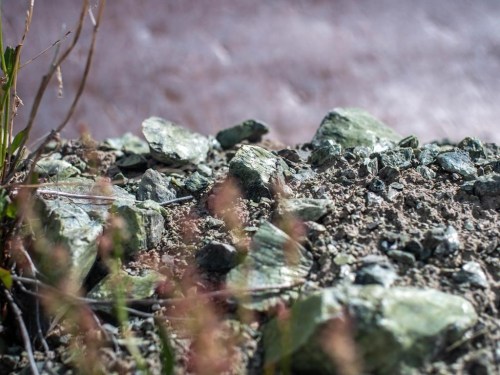 British Columbia has prohibited mining activities on new jade tenures in the northwest, while setting a five-year transition period for existing operators. Pieces of nephrite jade are shown at a mine site in northwestern B.C. in July 2019. THE CANADIAN PRESS/HO-Tahltan Central Government, *MANDATORY CREDIT*