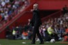 Real Madrid's head coach Carlo Ancelotti gives instructions during a Spanish La Liga soccer match between Granada FC and Real Madrid at Los Carmanes stadium in Granada, Spain, Saturday, May 11, 2024. (AP Photo/Fermin Rodriguez)