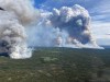 A view of the Parker Lake wildfire near Fort Nelson, B.C. is shown on Monday, May 13, 2024 in a BC Wildfire Service handout photo. THE CANADIAN PRESS/HO-BC Wildfire Service **MANDATORY CREDIT**