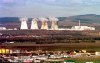 FILE - The nuclear power plant of Jaslovske Bohunice is pictured, in Bohunice, western Slovakia, March 22, 2000. Slovakia’s government approved a plan on Wednesday, May 15, 2024 to build another nuclear unit in a country that relies heavily on nuclear electricity generation. The new unit with out of 1,200 megawatts is to be build at the site of the Jaslovske Bohunice nuclear plant the dominant power company where the utility Slovenske Elektrarne currently operates two nuclear units. (AP Photo/TASR Slovakia/Stefan Puskas, File)