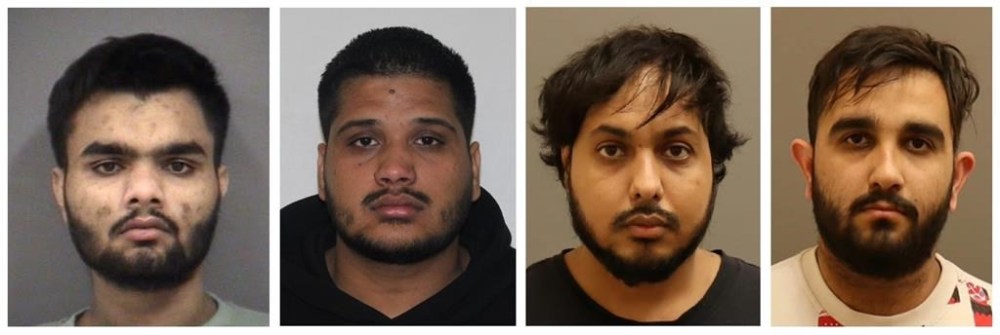 Amandeep Singh, left to right, Kamalpreet Singh, Karanpreet Singh and Karan Brar are shown in this composite image made from four undated police handout photos. The four Indian nationals have been charged with the murder of B.C. Sikh activist Hardeep Singh Nijjar. The fourth Indian national accused in the murder of British Columbia Sikh activist Hardeep Singh Nijjar will next appear at provincial court on May 21, the same date the other three accused are scheduled for a hearing. THE CANADIAN PRESS/HO, RCMP *MANDATORY CREDIT*